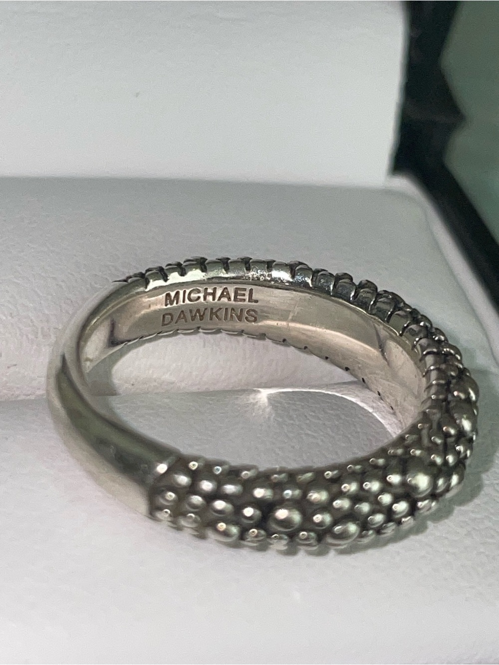 Michael Dawkins Starry Night Ring Sz 5